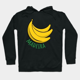 Madeira Island banana icon Hoodie